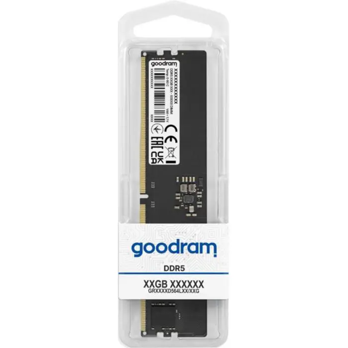 GoodRam 16 GB DDR5 4800 UDIMM | CL40, GDR-GR4800D564L40-16