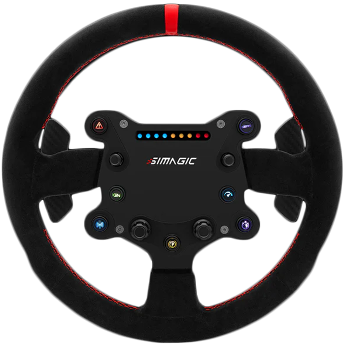 GT Sport Steering Wheel | Shifter Paddles | Alcantara, GTS(ALCANTARA)