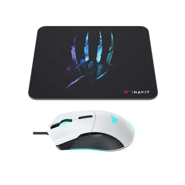 HAVIT GAMENOTE MIŠ LED+PODLOGA GAMING HV-MS1037CM RGB USB