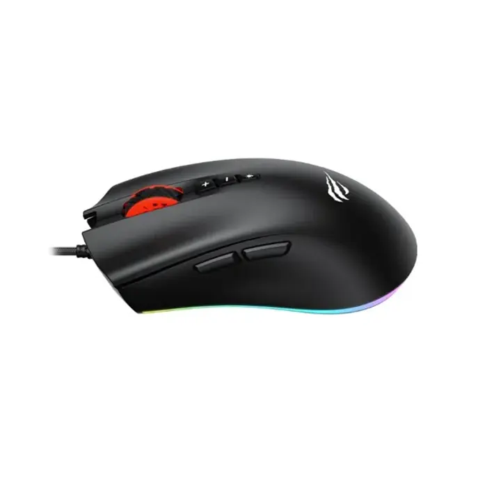 HAVIT GAMENOTE MIŠ PROGRAMMABLE LED HV-MS1040 RGB USB crni