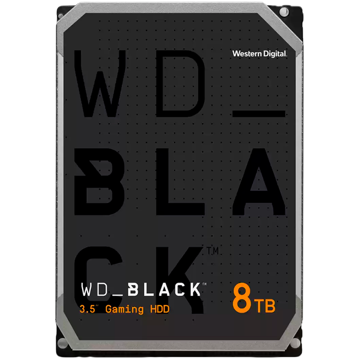 HDD Desktop WD Black 8TB CMR, 3.5, 256MB, 7200 RPM, SATA, WD8002FZBX