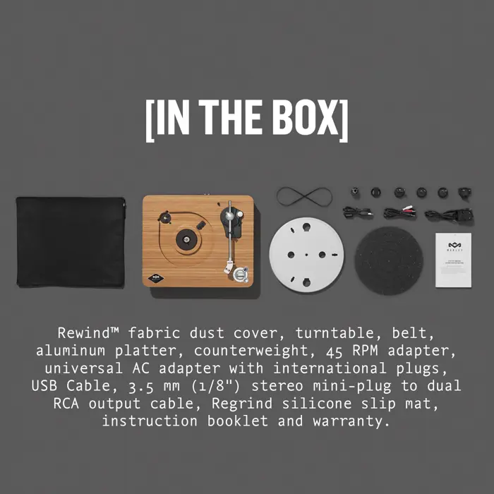 HOUSE OF MARLEY STIR IT UP WIRELESS TURNTABLE