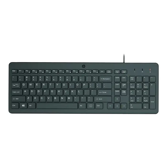 HP 150 Wired Keyboard, 664R5AA#BED