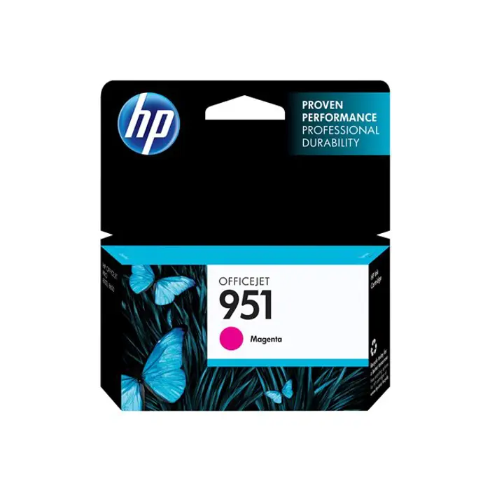 HP 951 Magenta Officejet Ink Cartridge, CN051AE#LS2