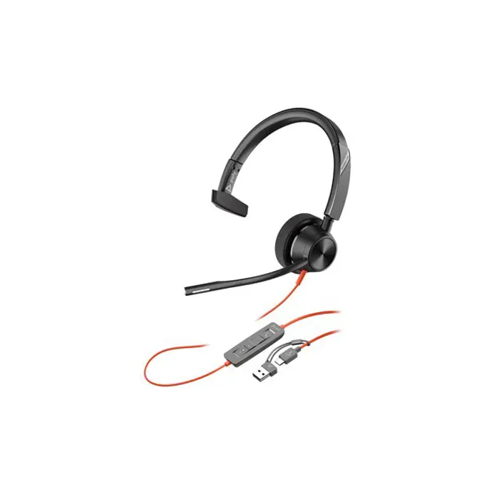 HP Poly BW 3310 Mono USB-C HS +USB-C/A
