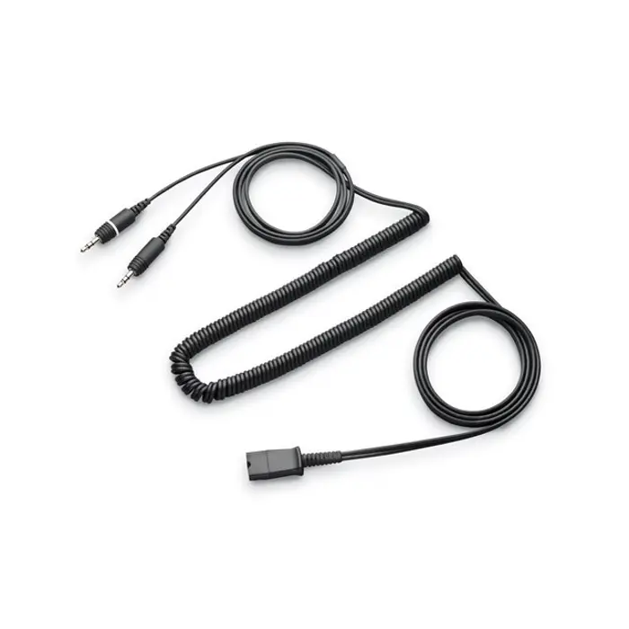 HP Poly Cable Stereo with Dual 3.5mm, A24ZKAA