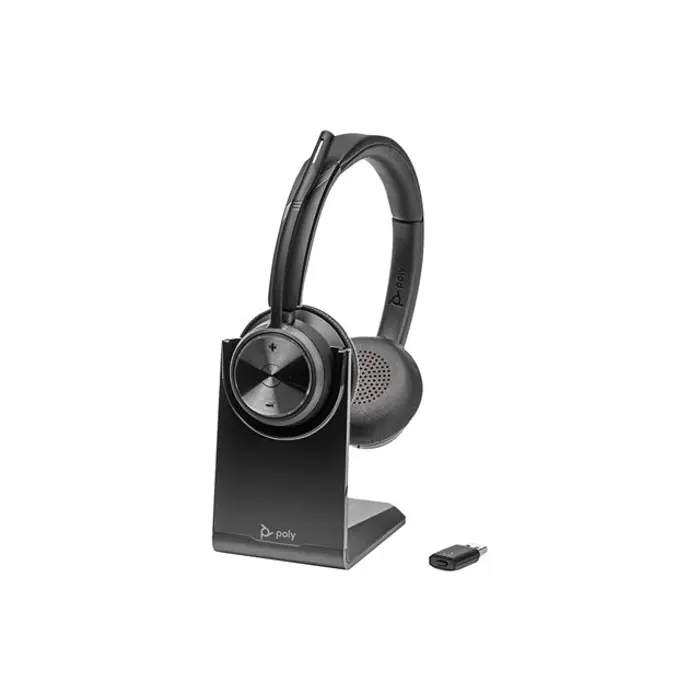 HP Poly Savi 7320 UC Stereo DECT Headset