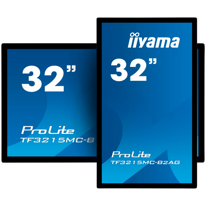 IIYAMA LFD TF3215MC-B2AG Open Frame PCAP 30-point Touch 31.5" VA 1920 x 1080 500 cd/m² 8ms projective capacitive Touch Through-Glass, Anti-glare coating 24/7, TF3215MC-B2AG