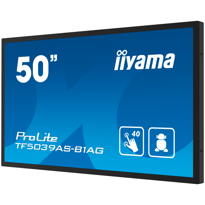 IIYAMA Prolite TF5039AS-B1AG Business Monitor - 125.7 cm (49.5"), 4K UHD (3840x2160), VA, 60Hz, 9.5ms, 500 cd/m², TF5039AS-B1AG