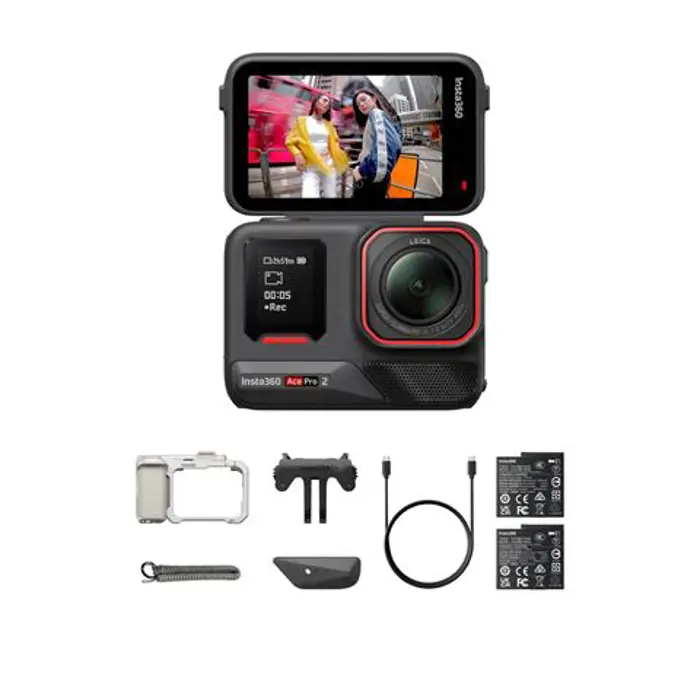 Insta360 Ace Pro 2 Dual Battery Xplorer Bundle / Dark Gray, CINSBBGA/ACEPRO298