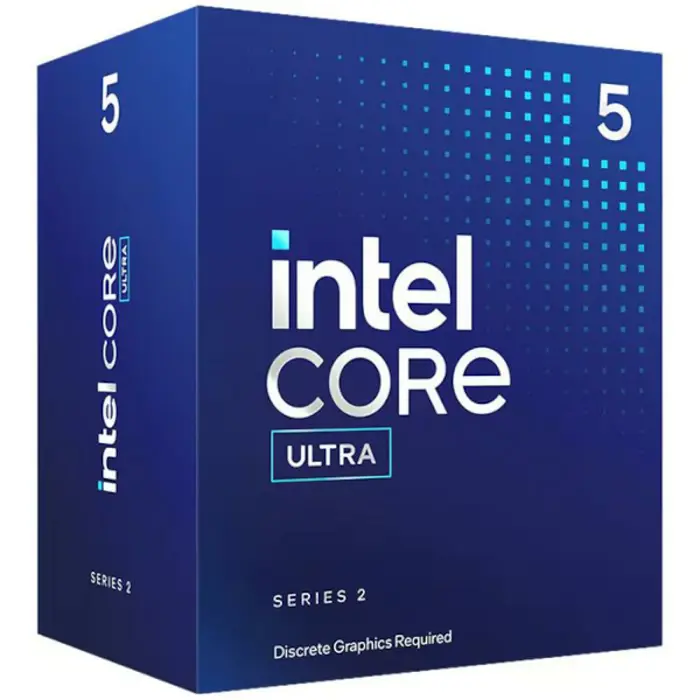 Intel Ultra 5 225F, 3,3/4.9GHz,6P/4E, LGA1851, BX80768225F
