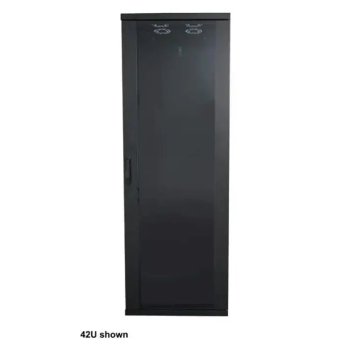 Intellinet Basic 19" Network Cabinet, 22U, 800 (D) x 600 (W) x 1144 (H) mm, Black, MNI-715362