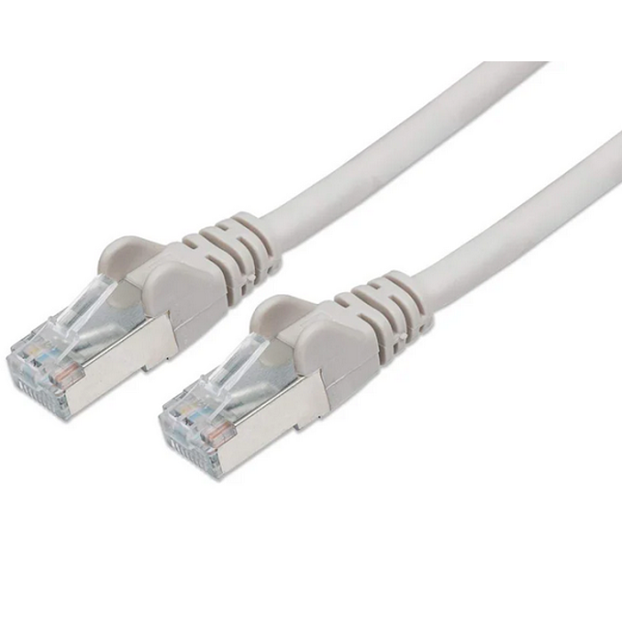 Intellinet CAT6a, CU, S/FTP, LSOH, 5m, sivi, 317245