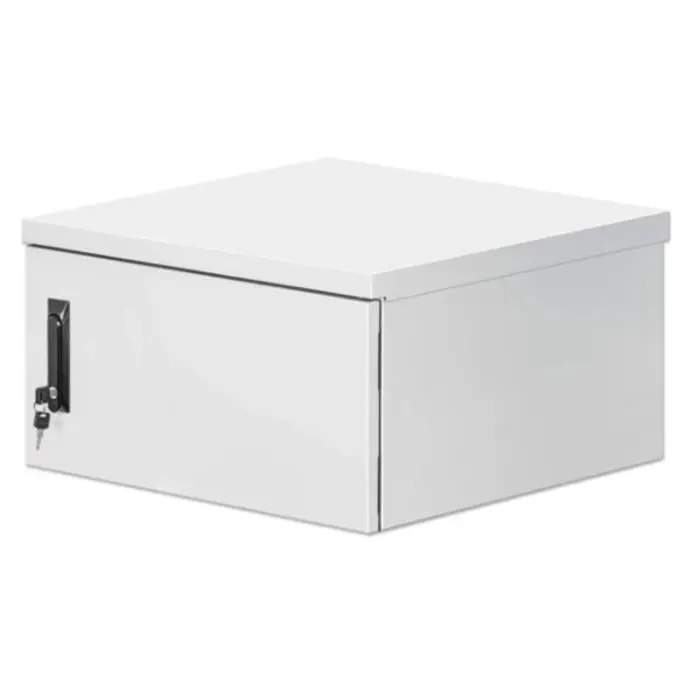 Intellinet Industrial IP55 19" Wall Mount Cabinet with Integrated Fans, 6U, MNI-716086