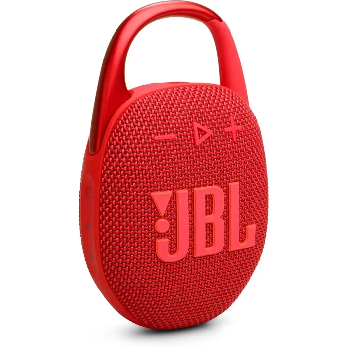 JBL Clip 5 prijenosni zvučnik BT5.3, vodootporan IP67, crveni, 78488