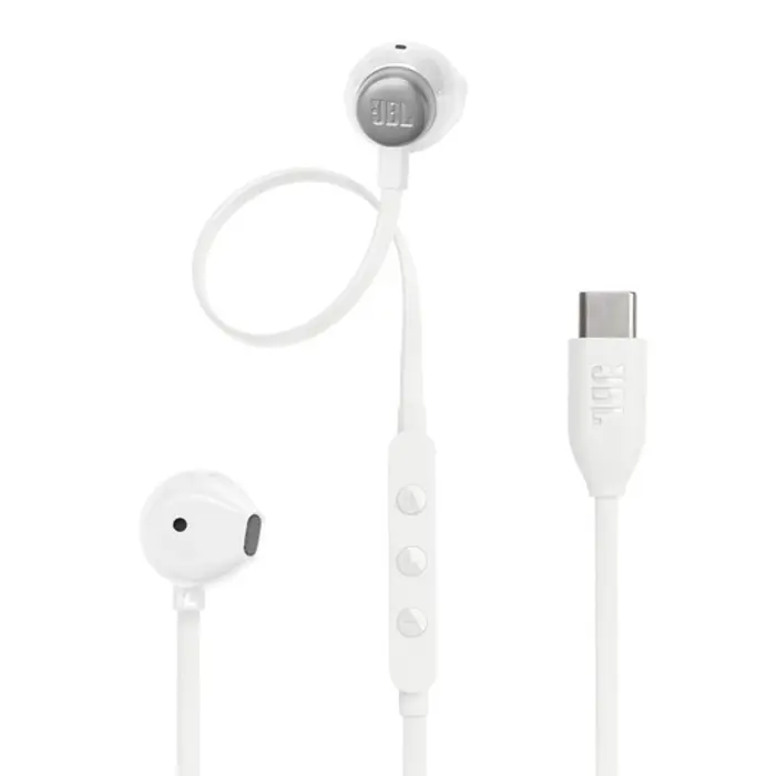 JBL T305C USB-C bijele, 76606
