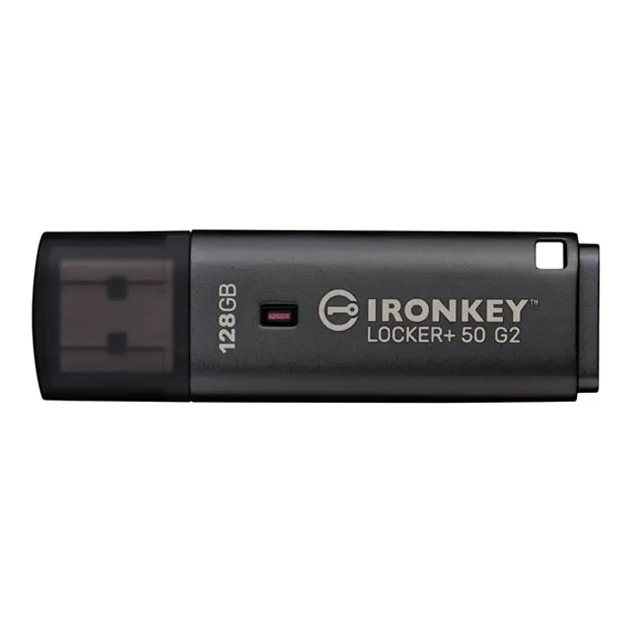 KINGSTON 128GB IronKey Locker Plus 50 G2, IKLP50G2/128GB