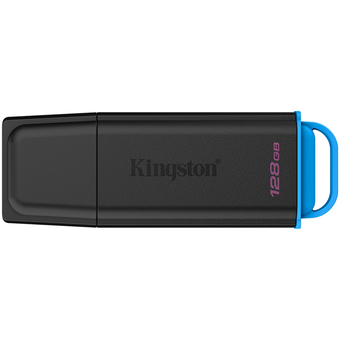KINGSTON 128GB Portable USB 3.2 Gen 1 DataTraveler Exodia Black/Blue, DTXG2/128GB