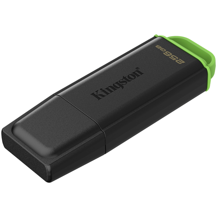KINGSTON 256GB Portable USB 3.2 Gen 1 DataTraveler Exodia Black/Green, DTXG2/256GB