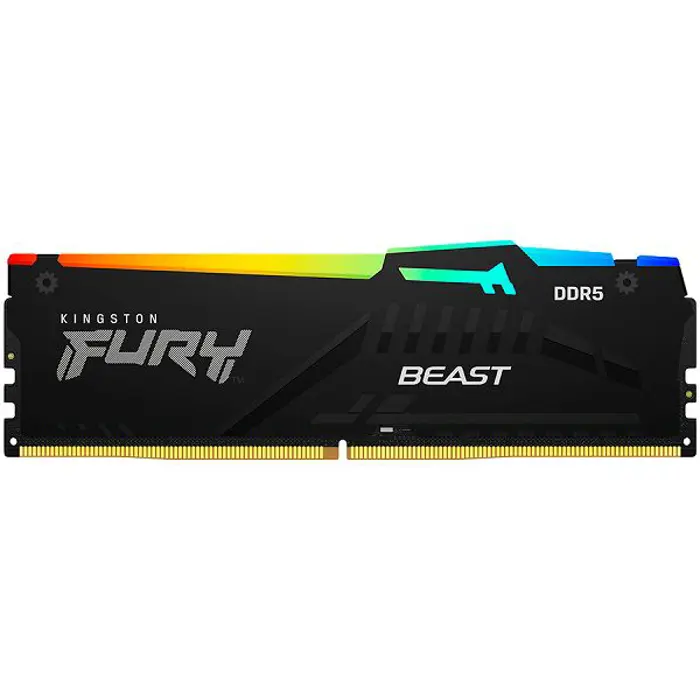 Kingston 32GB 6000MT/s DDR5 CL30 DIMM (Kit of 2) FURY Beast RGB EXPO, EAN: 740617342895