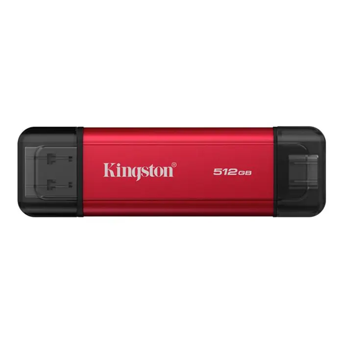 KINGSTON 512GB Dual USB-A/C Portable SSD, SPSD/512GB
