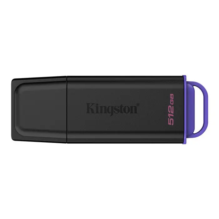 KINGSTON 512GB Portable USB 3.2 Bk/Purp, DTXG2/512GB