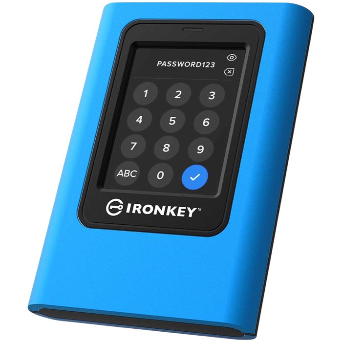 Kingston 960GB IronKey Vault Privacy 80 XTS-AES 256-bit Encrypted External SSD EAN: 740617328431