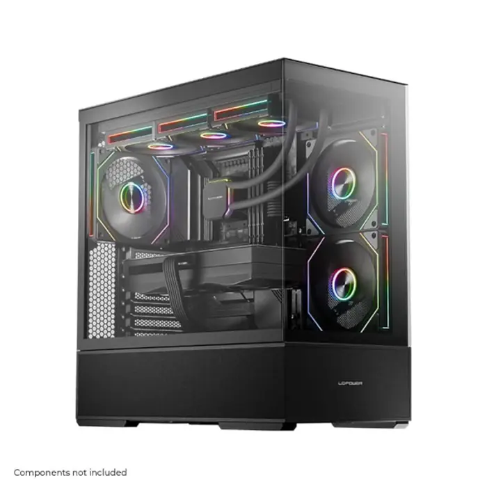 LC-Power Gaming 812B – Onyx Vision, crno, LC-812B-ON