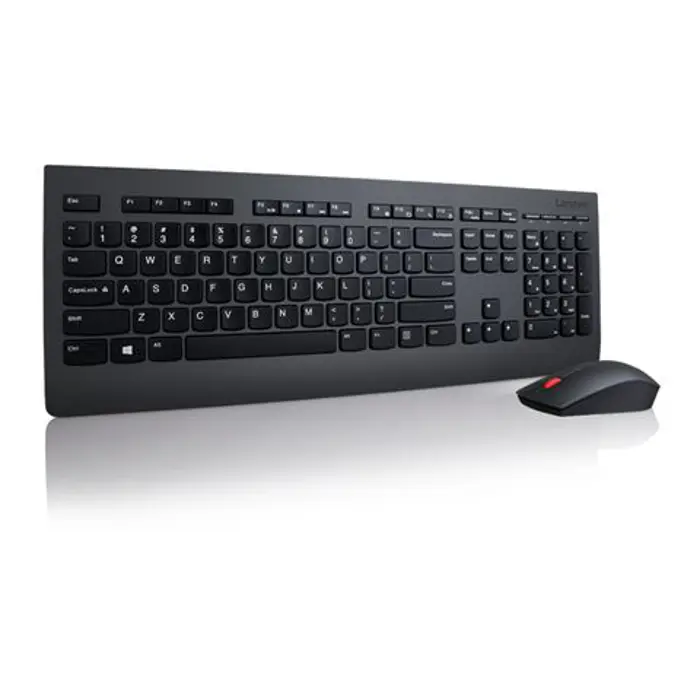Lenovo Professional Wireless Combo Keyboard & Mouse, 4X30H56800, 4X30H56800