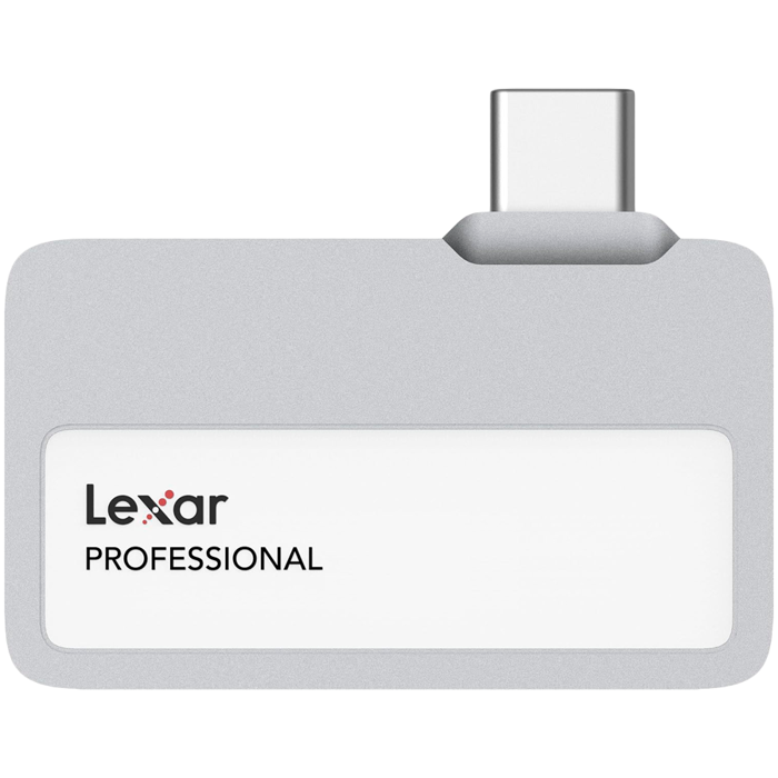 Lexar Professional Go External Portable SSD 2TB,USB3.2 Gen2 up to 1050MB/s Read and 1000MB/s White, LSL400X002T-RNBNG