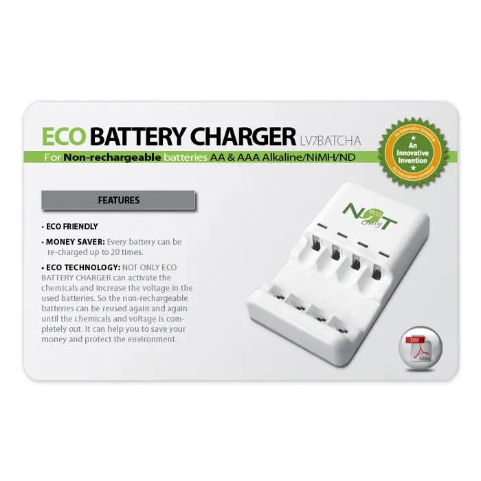 LifeView Battery charger LV7BATCHA, LFV-NOTLV7BATCHA