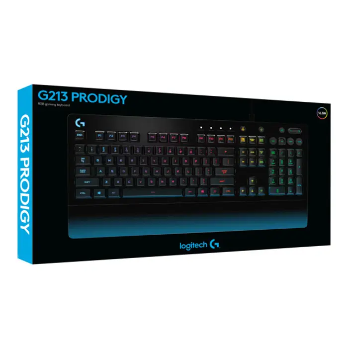 LOGI G213 Prodigy Gaming Keyboard (US), 920-008093