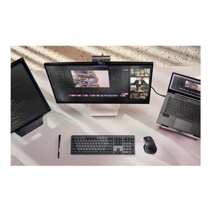 LOGI MX Brio 4K Ultra HD Webcam GREY, 960-001554