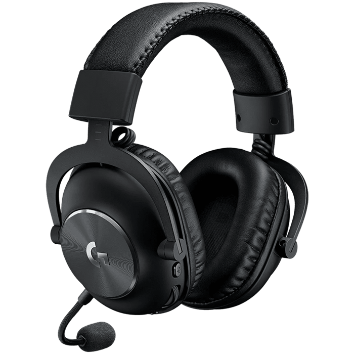 LOGITECH G PRO X Gaming Headset - BLACK - USB + Stand - EMEA-914, 991-000358