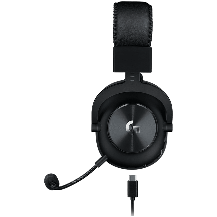 LOGITECH G PRO X Gaming Headset - BLACK - USB + Stand - EMEA-914, 991-000358