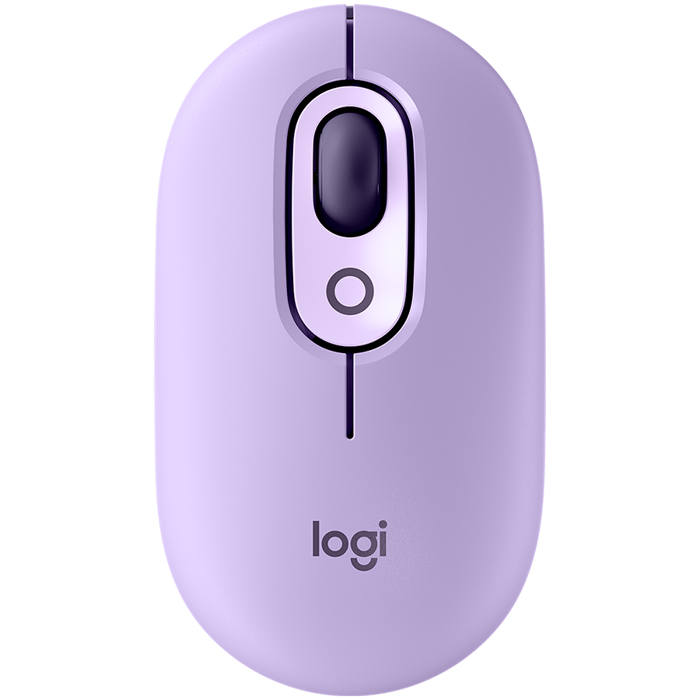 LOGITECH POP Mouse with emoji - LILAC - BT - EMEA28i-935 - FY25,TERRA, 910-007414
