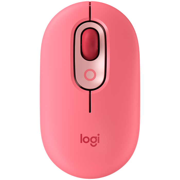 LOGITECH POP Mouse with emoji - ROSE - BT - EMEA28i-935 - FY25,TERRA, 910-007413