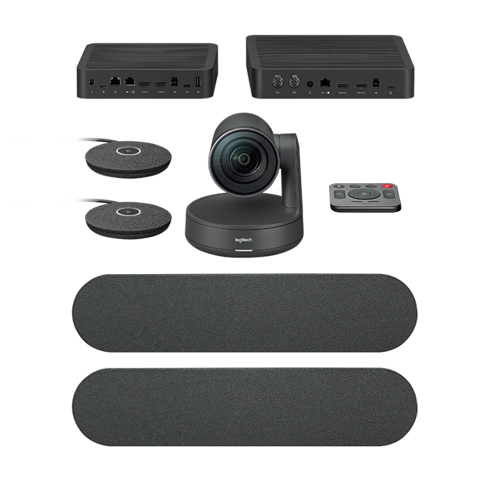 Logitech Rally Plus, kamera + zvučnici + mikrofoni, 960-001224