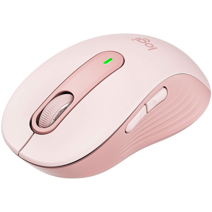 LOGITECH Signature M650 L Wireless Mouse - ROSE - BT - EMEA - M650 L