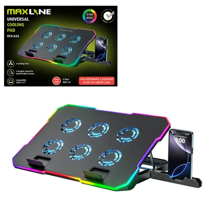 MAXLINE COOLING PAD ZA LAPTOP DCX-A26