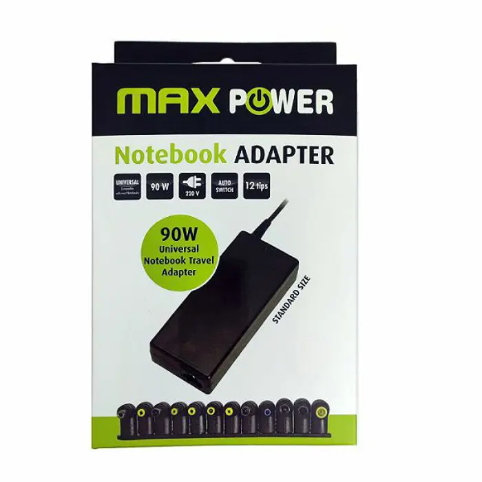 MAXPOWER LAPTOP UNIV.KUĆNI PUNJAČ 90W 4567CH(PA-30900-Z)