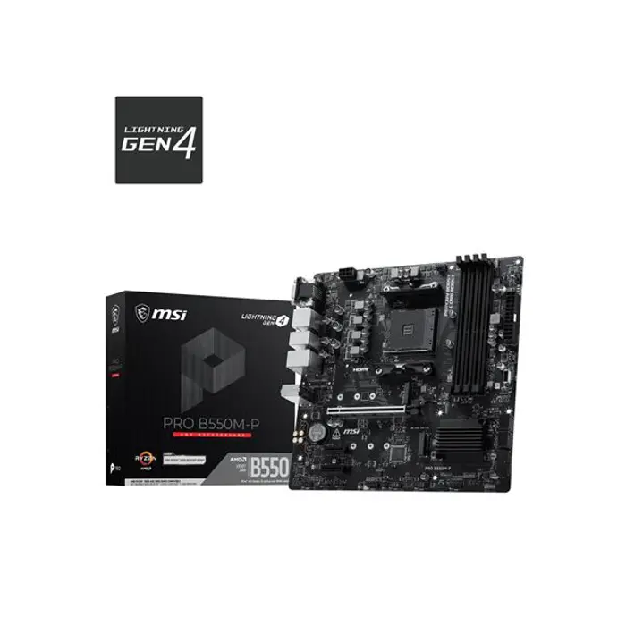 MBO AM4 MSI PRO B550M-P, 911-7C95-201