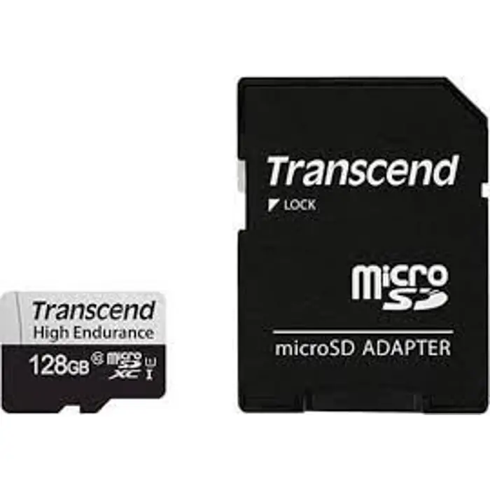 MEM SD MICRO 128GB HC Class UHS-I U3 V30 Transcend TS128GUSD350V, TS128GUSD350V