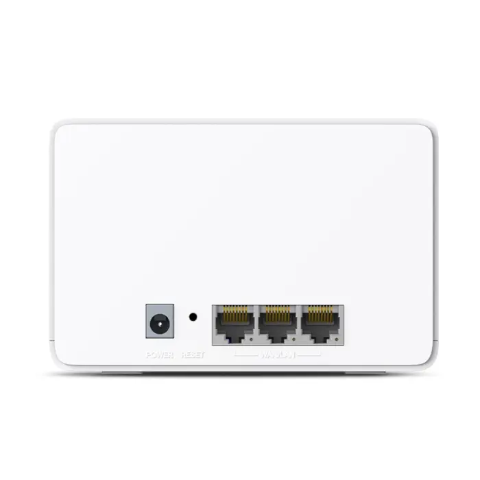 Mercusys Halo H80X(2-Pack) AX3000 Whole Home Mesh WiFi 6, Dual-Band 574Mbps/2402Mbps (2.4GHz/5GHz), 802.11ax/n/b/g 2.4 GHz - 802.11ax/ac/n/a 5 GHz, 3×G-LAN, Mercusys app, Halo H80X(2-Pack)