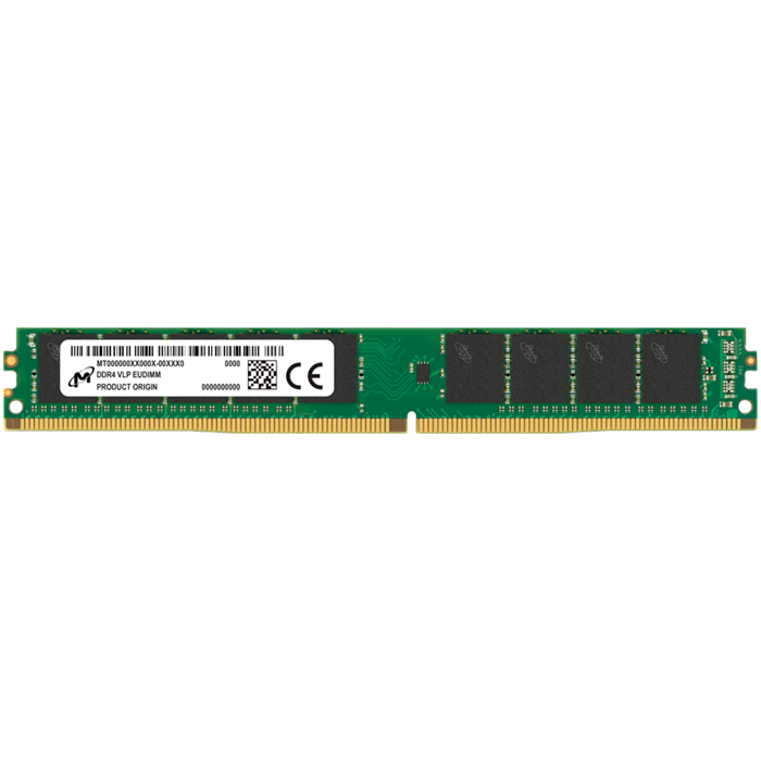 MICRON DDR4 VLP ECC UDIMM 16GB 2Rx8 3200 CL22 (8Gbit) (Single Pack)