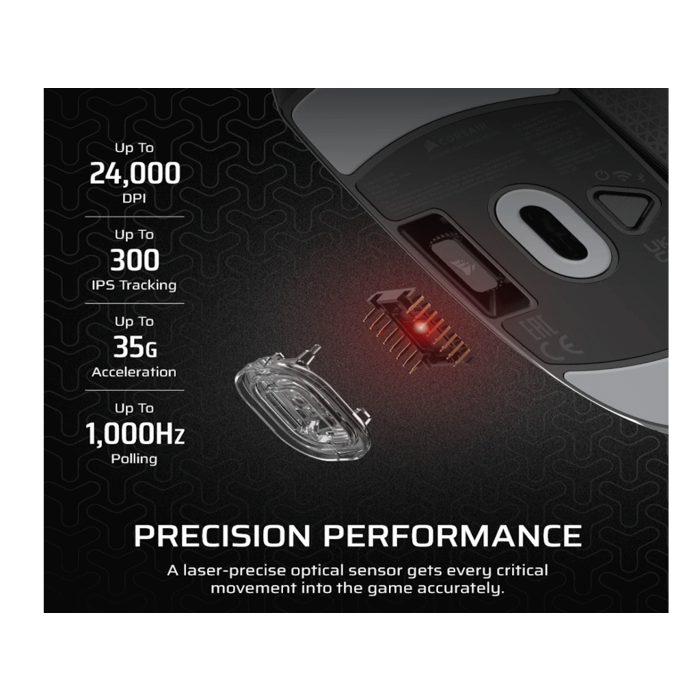 Miš Corsair M55 Wireless24000 DPI, BLK cover