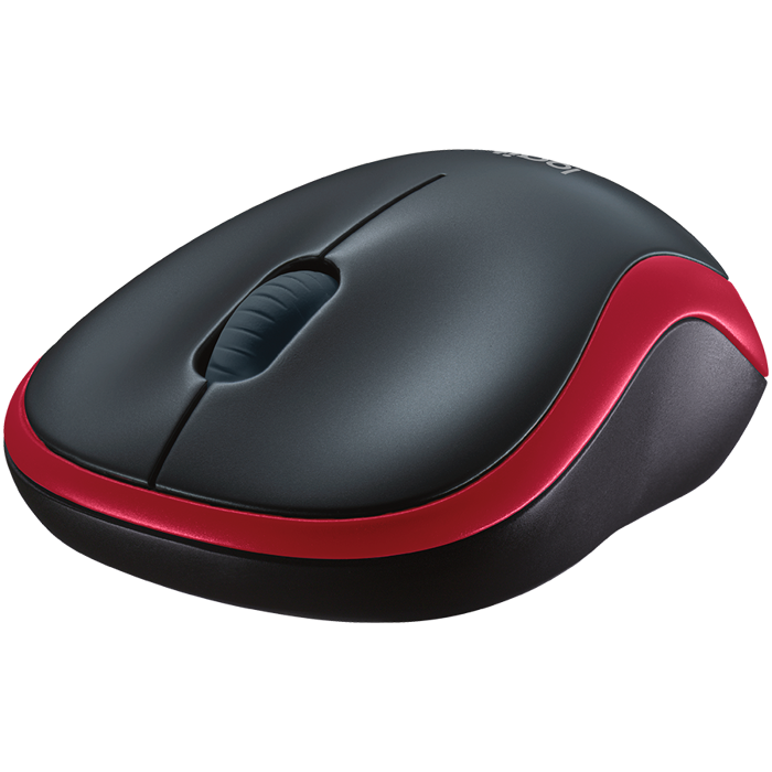 Miš LOGITECH Wireless M185 - EER2 - RED