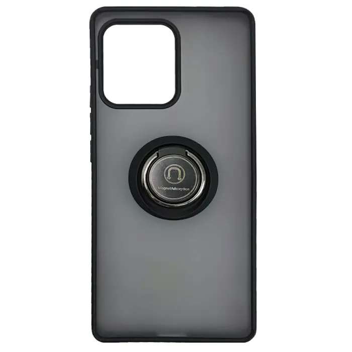 MM TPU HONOR MAGIC 7 LITE MATTE BLACK WITH RING