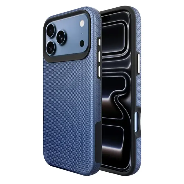 MM TPU IPHONE 18 PRO MAX/17 PRO MAX DROP-PROOF HARD DOUBLE Blue