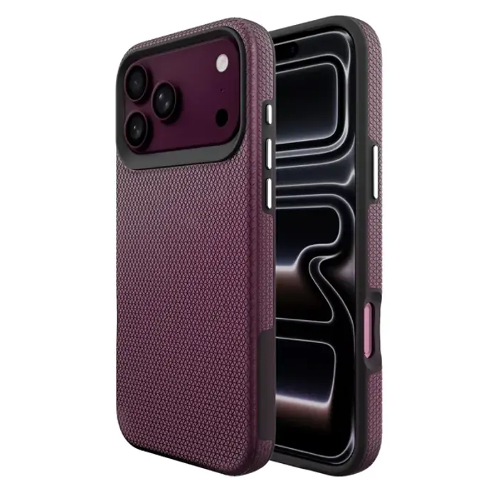 MM TPU IPHONE 18 PRO MAX/17 PRO MAX DROP-PROOF HARD DOUBLE Red